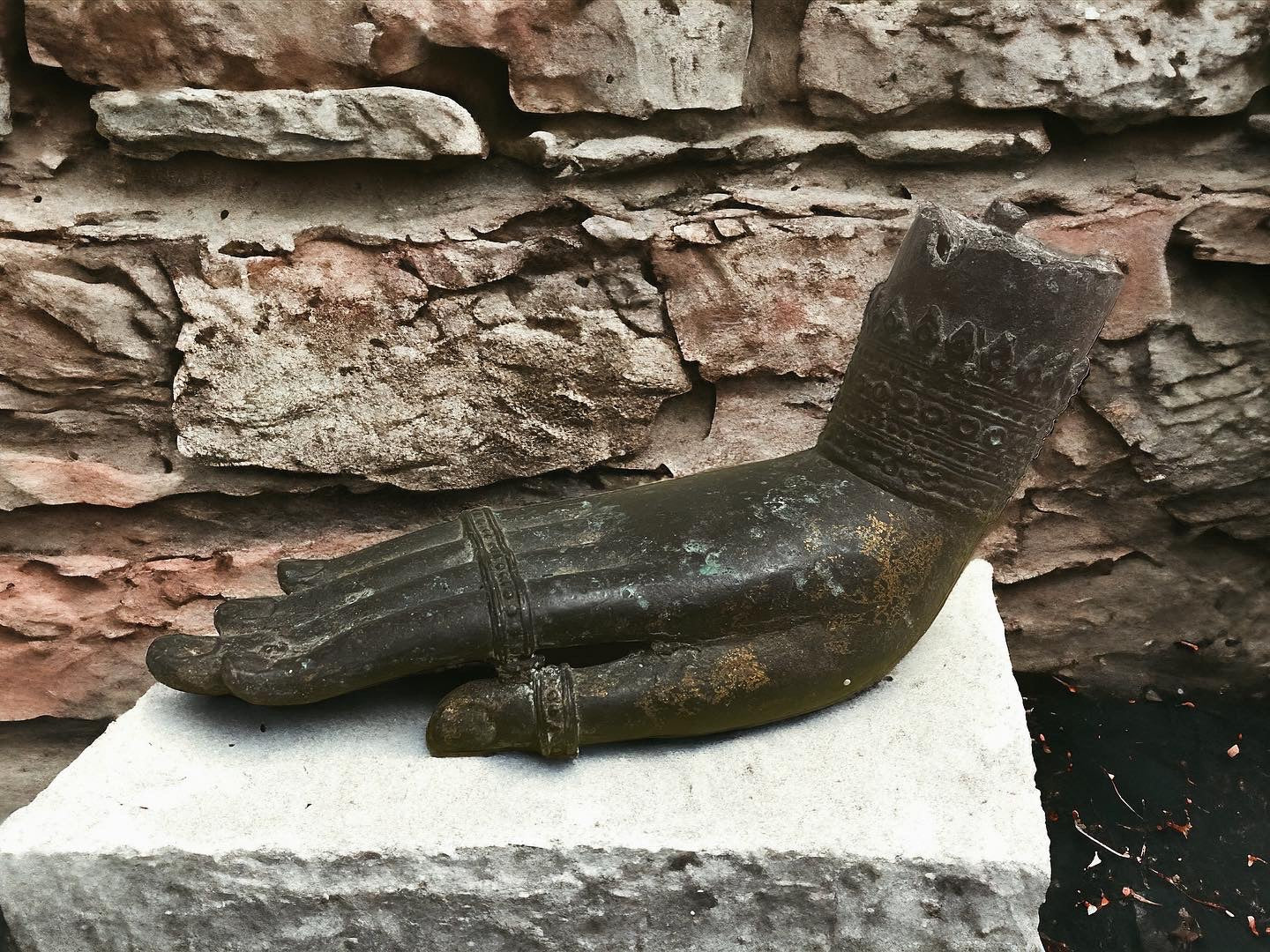 Bronze Hand Buddha Thailand