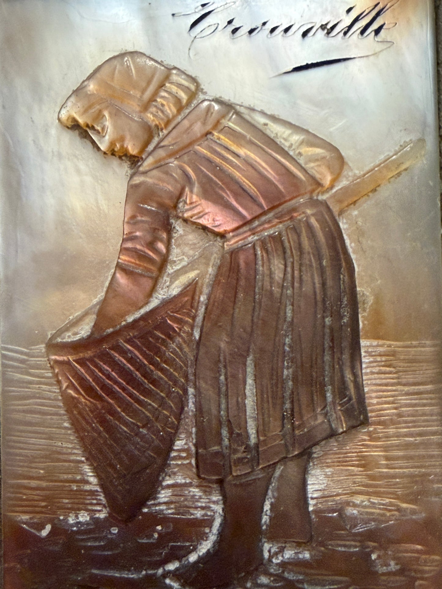 Vesta case antico lavorato in madreperla, Trouville primo ‘900