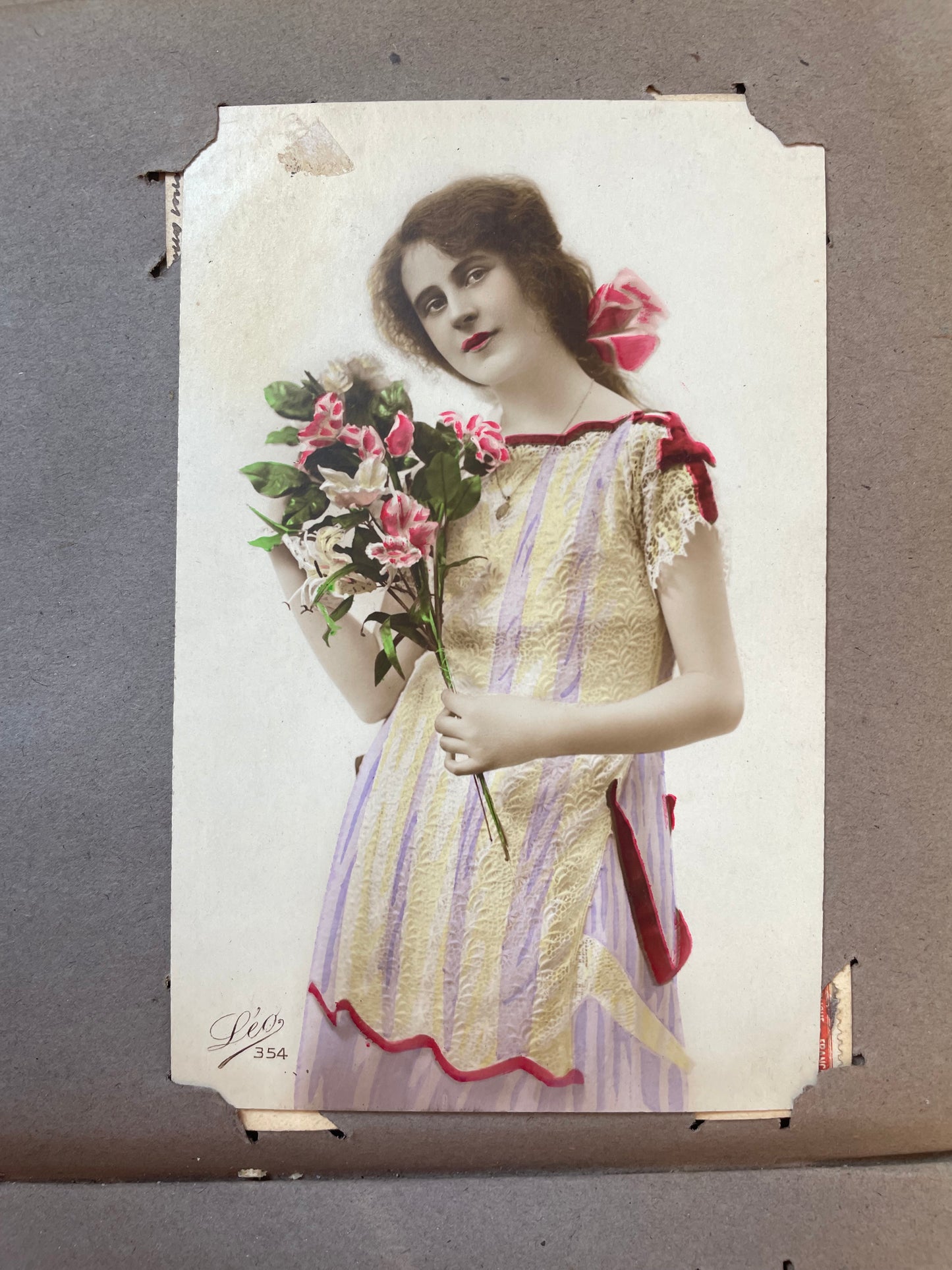 Album cartoline Art Nouveau, pieno, più di 170 pezzi