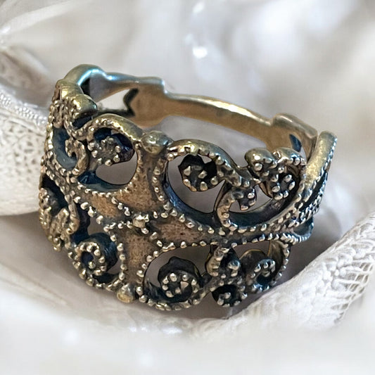 Anello gotico argento 925