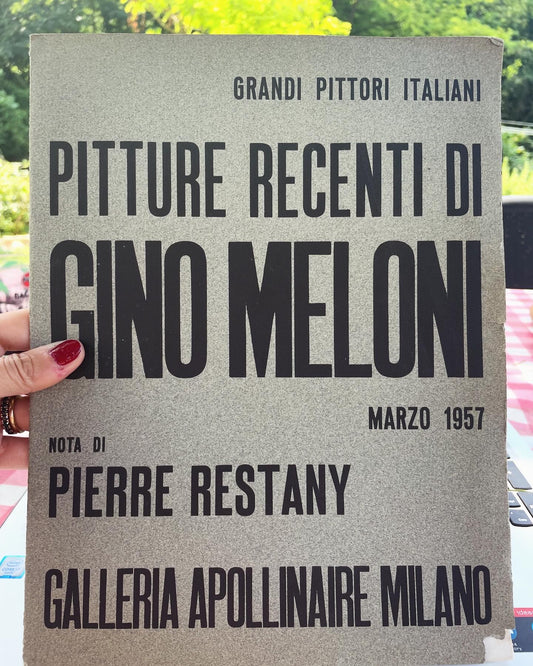 Gino Meloni 1957 Galleria Apollinaire