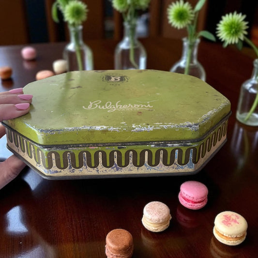 Scatola latta dolci Bulgheroni Varese anni ‘50