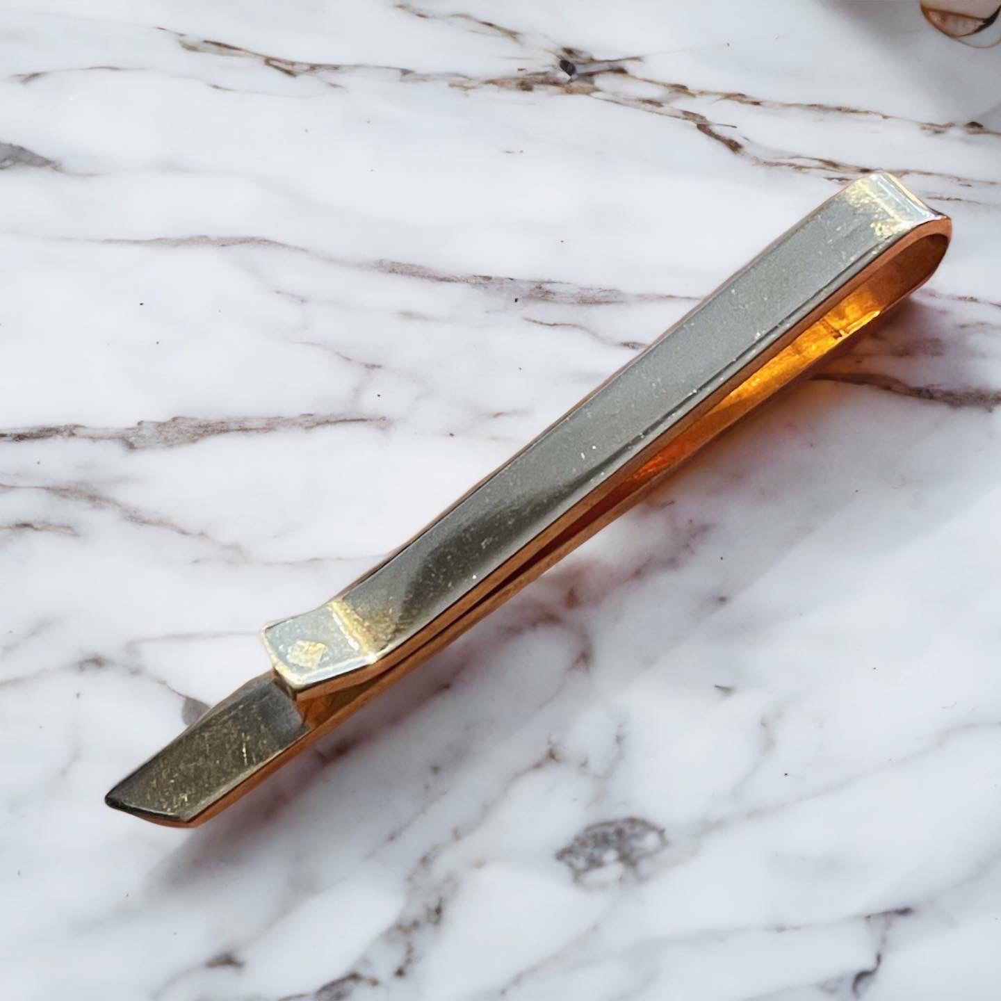 1950's Gold Plated Tie Clip