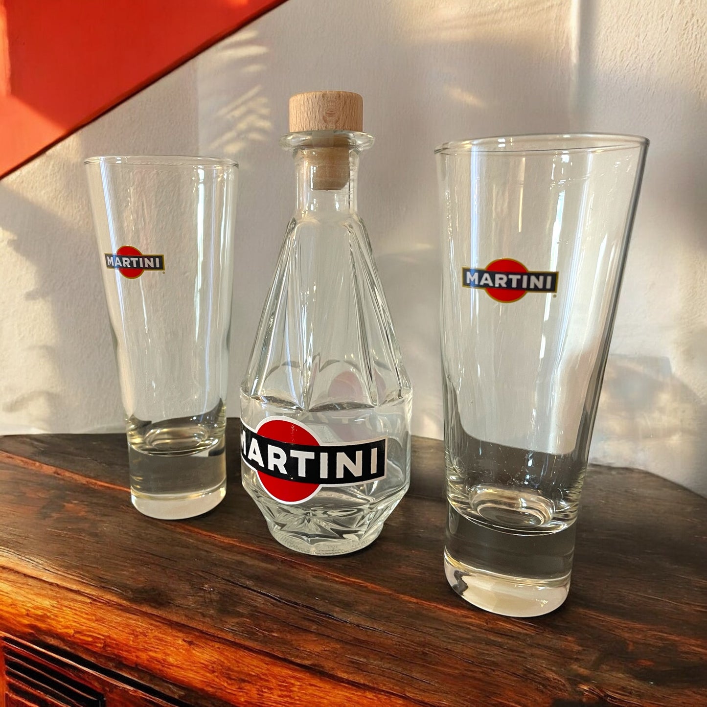 Set Martini anni 70 caraffa e bicchieri