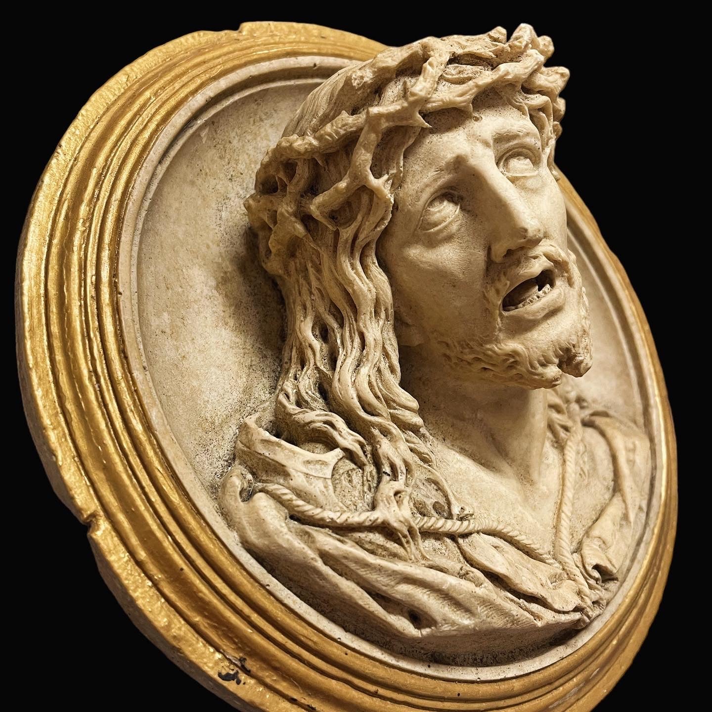 Ancient sacred relief Christ