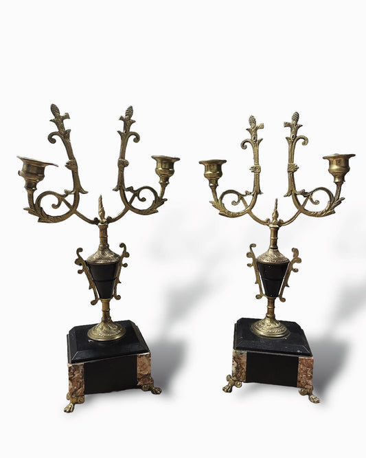 Napoleon III Candlesticks 1800