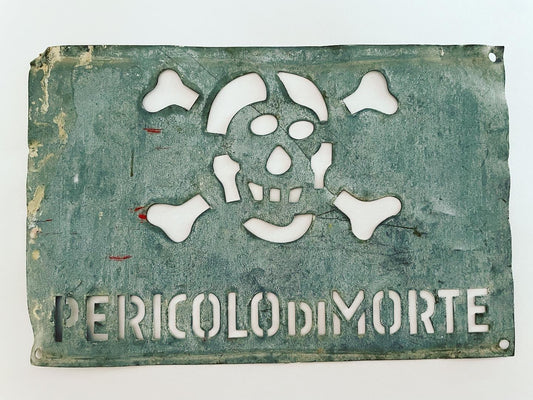 Insegna pericolo di morte