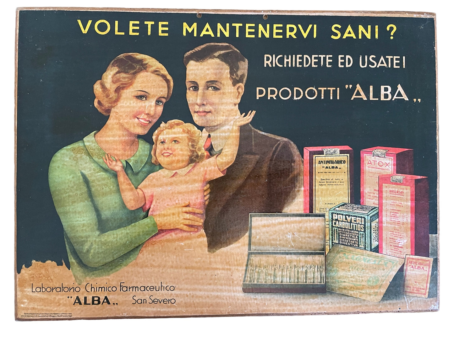 Pubblicità Farmacia vintage