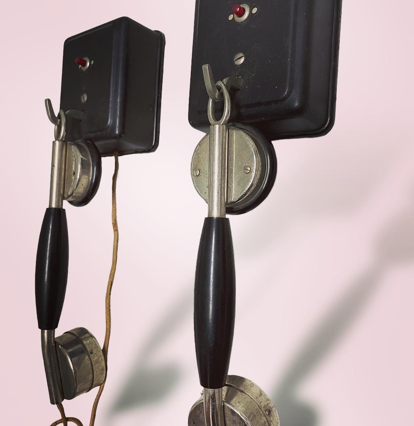 Pair of telephones from the 40s