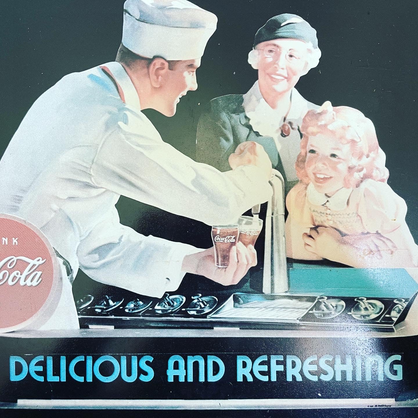 Coca Cola Table 1989