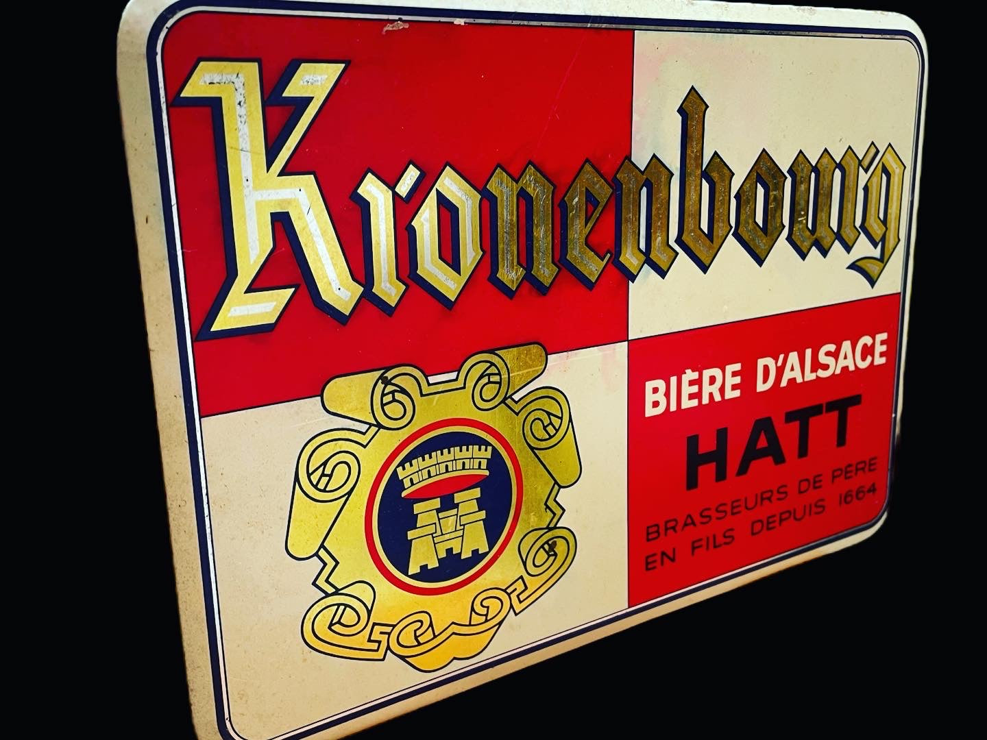 Kronenbourg Beer 50's