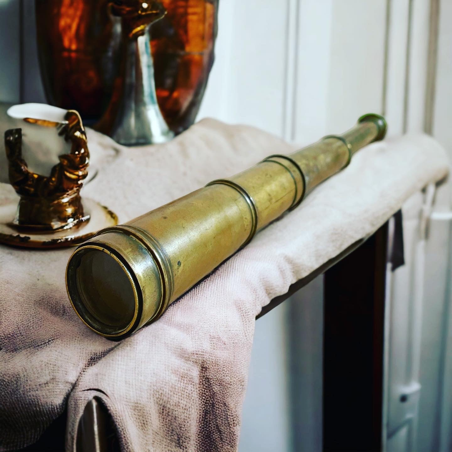 Brass telescope