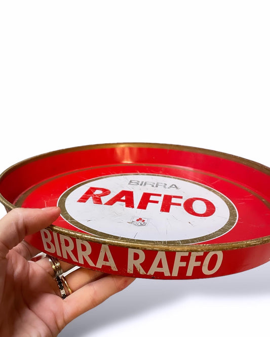 Raffo Beer Advertising Tray