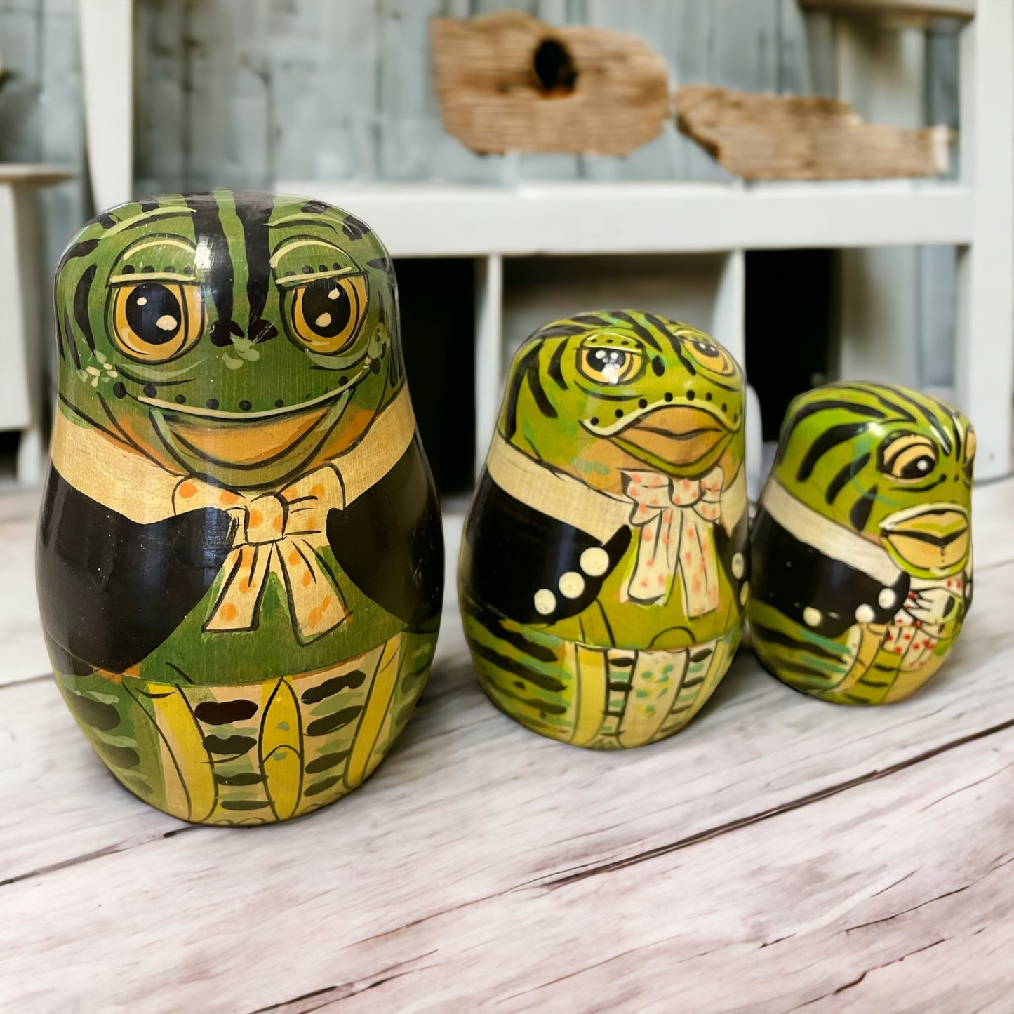 Matryoshka frogs