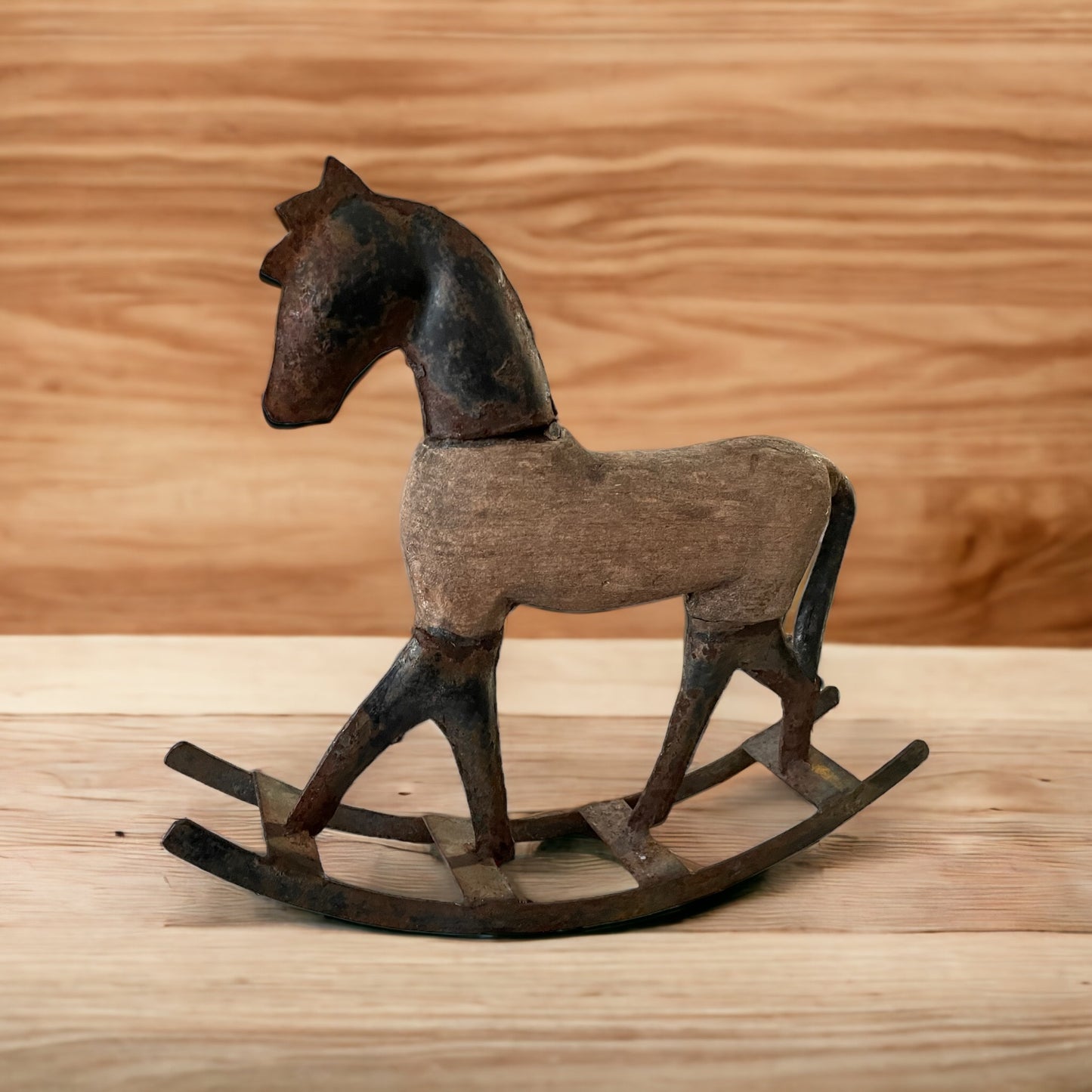 Antique rocking horse