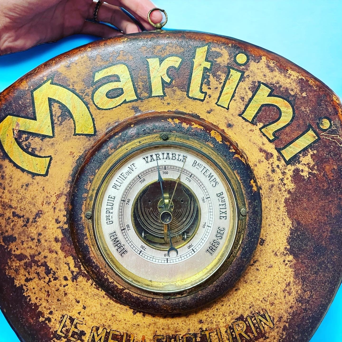 Antique Martini Barometer