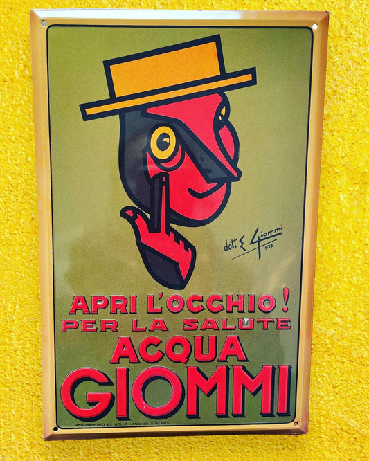 Acqua Giommi targa