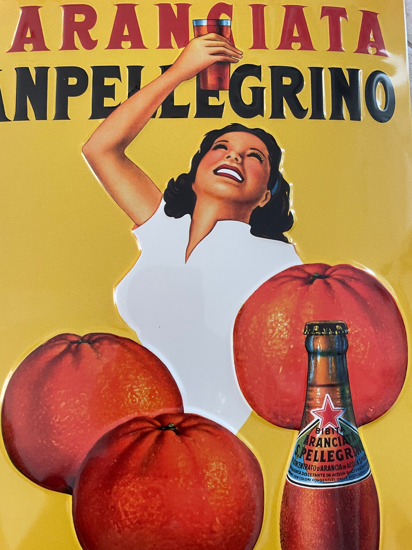 3 San Pellegrino signs