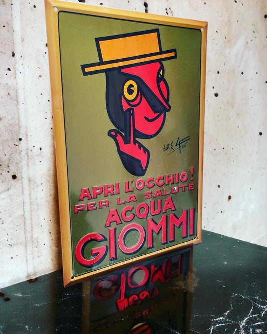 Acqua Giommi targa