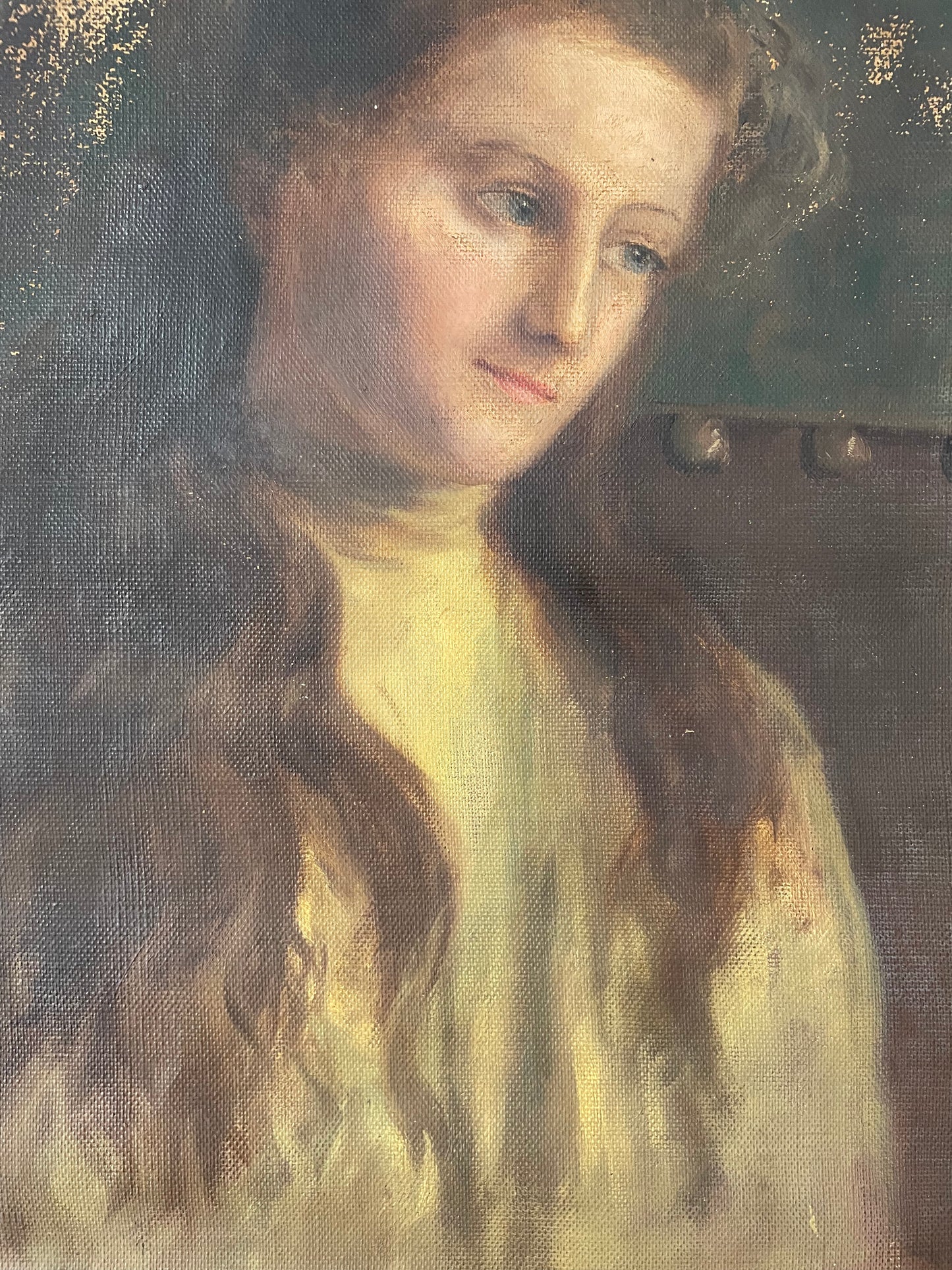 Oil portrait early 1900s