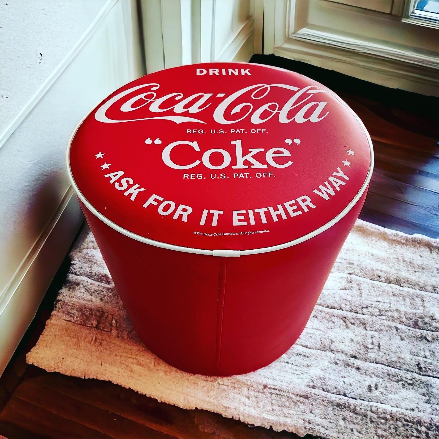 Coca Cola Pouf