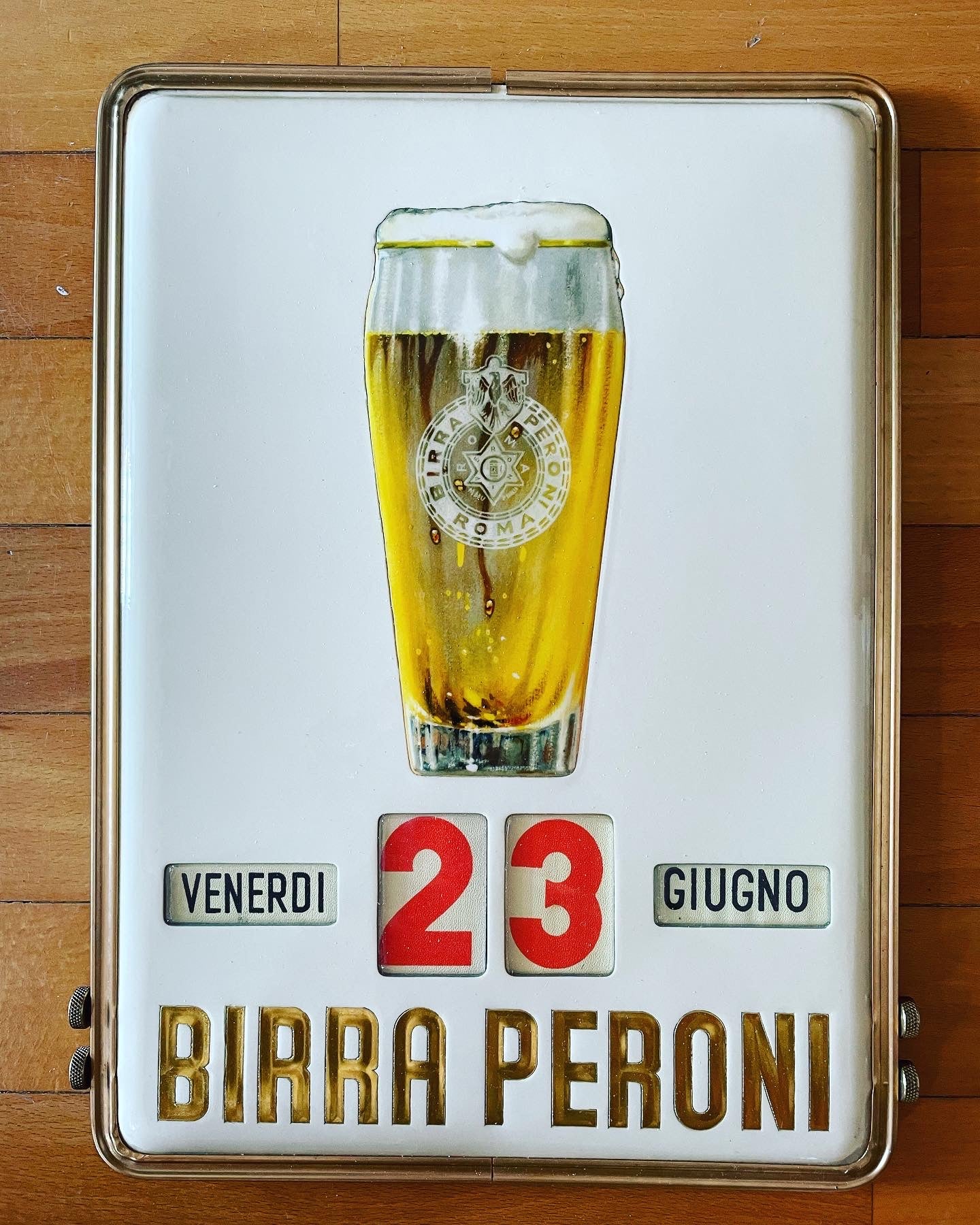 Calendario perpetuo Peroni