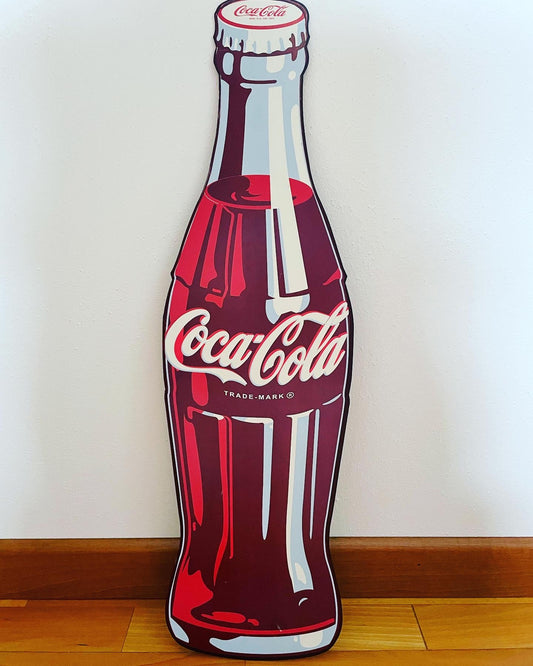 Large Coca Cola Bottle Sign