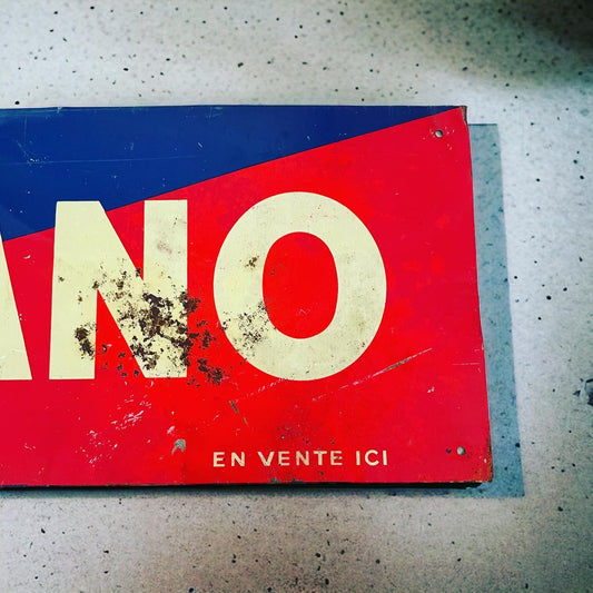 Cinzano old sheet metal