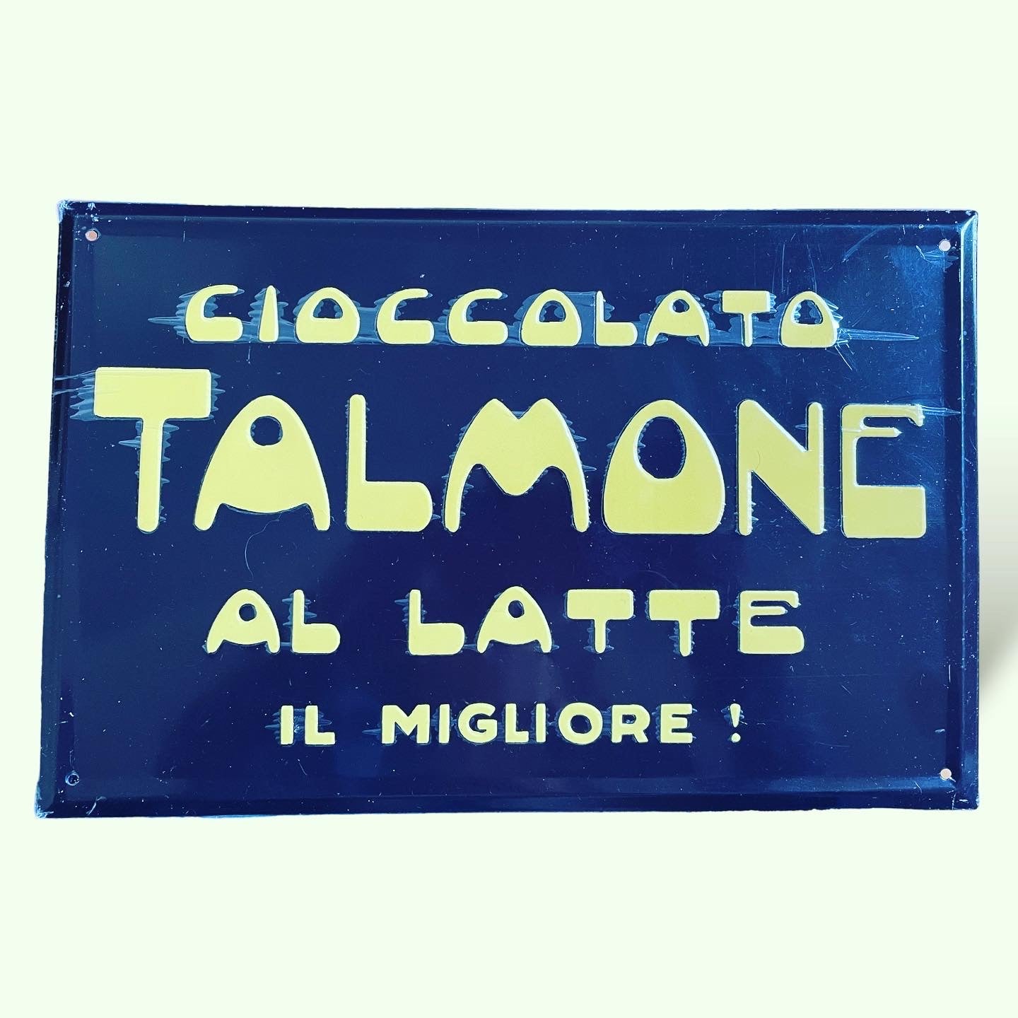 Talmone chocolate plate