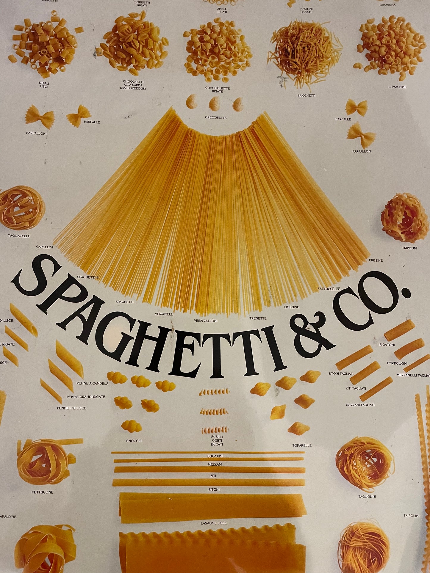 Insegna Spaghetti