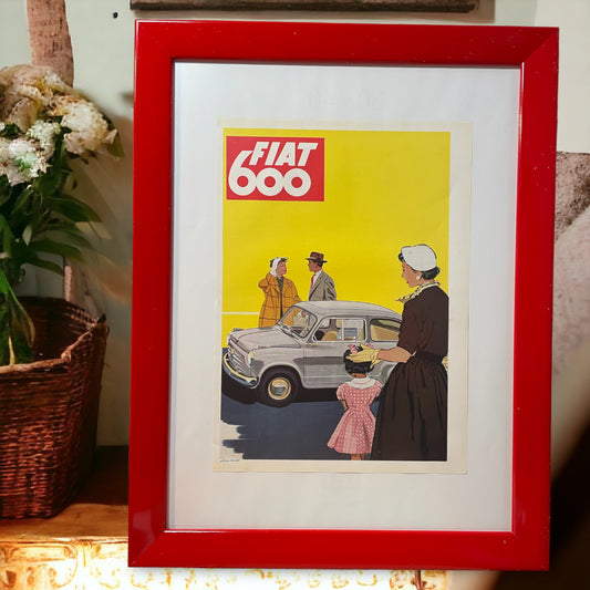 Fiat 600 painting