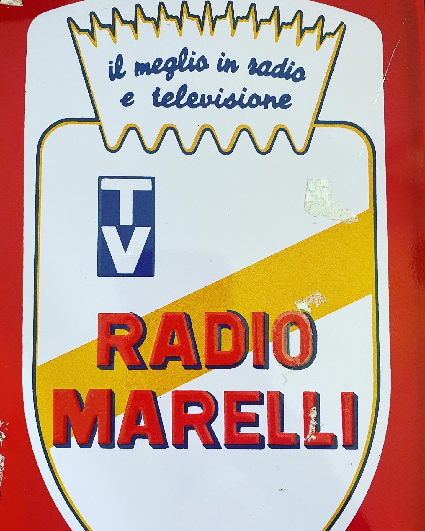 Radio Marelli sign