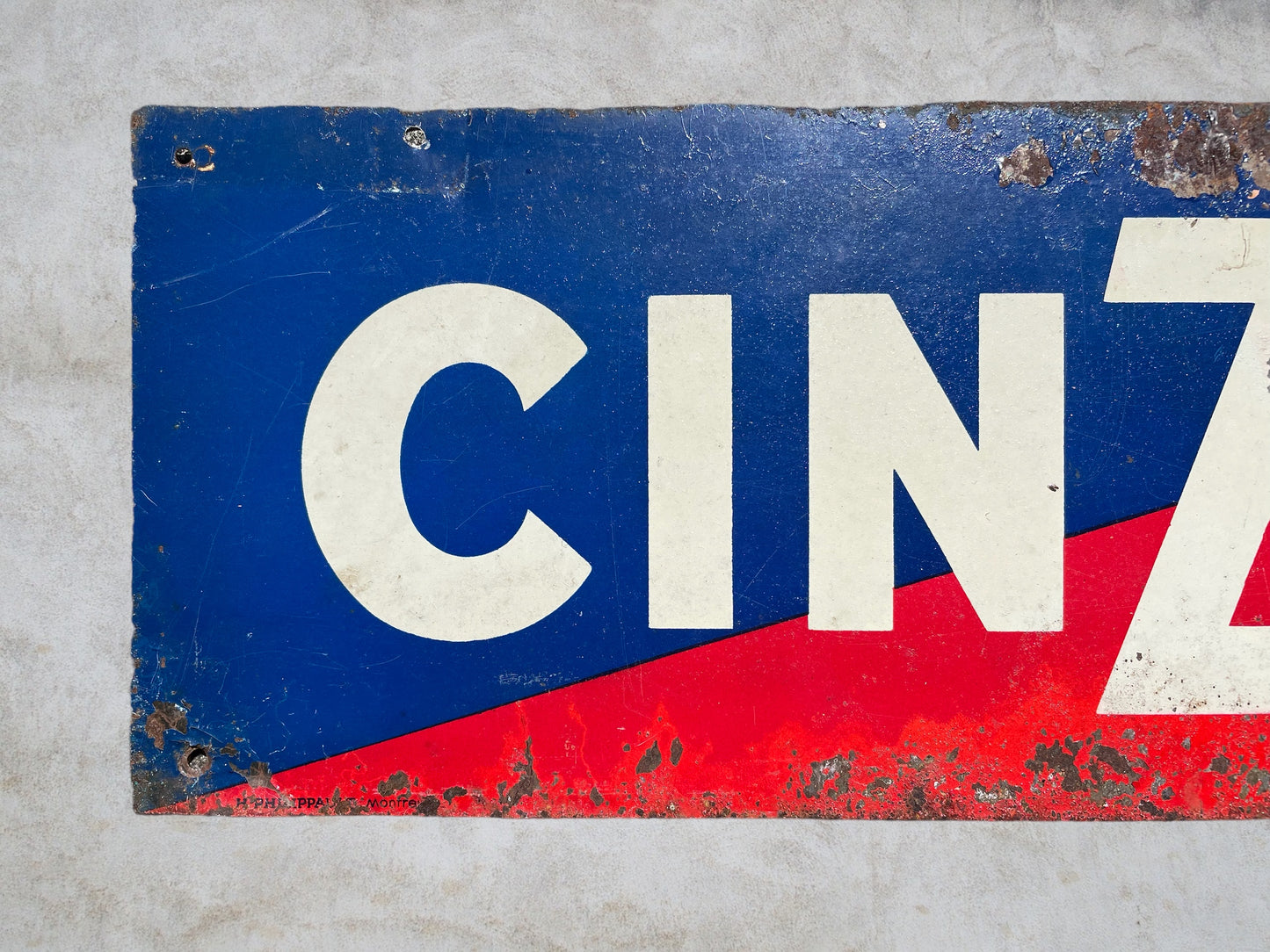 Cinzano sheet metal