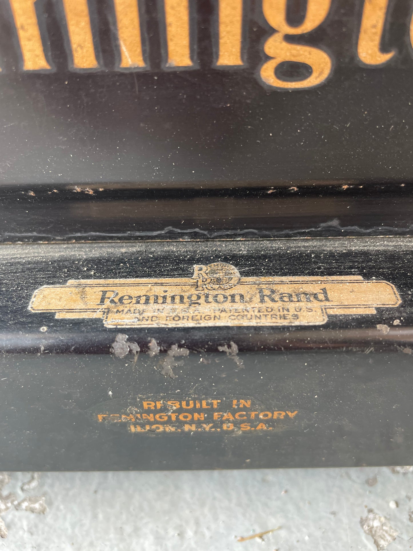 Antique Remington Typewriter