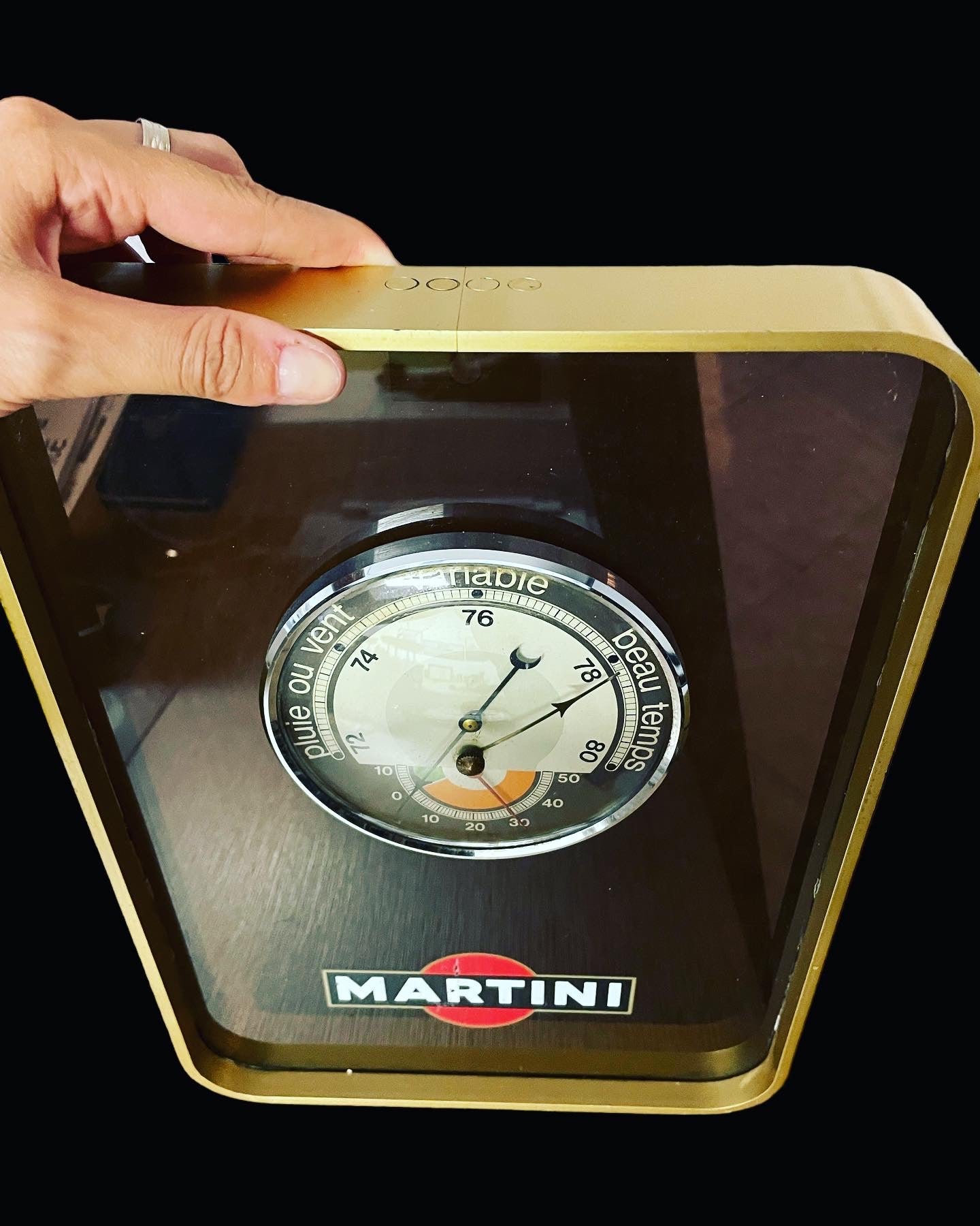 Barometro Martini anni 70