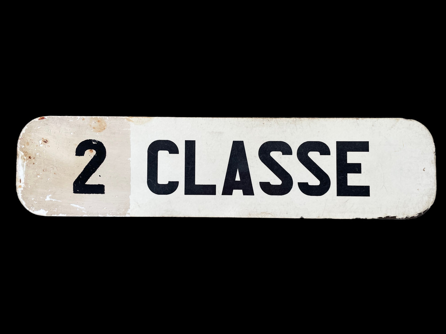 Second class plate