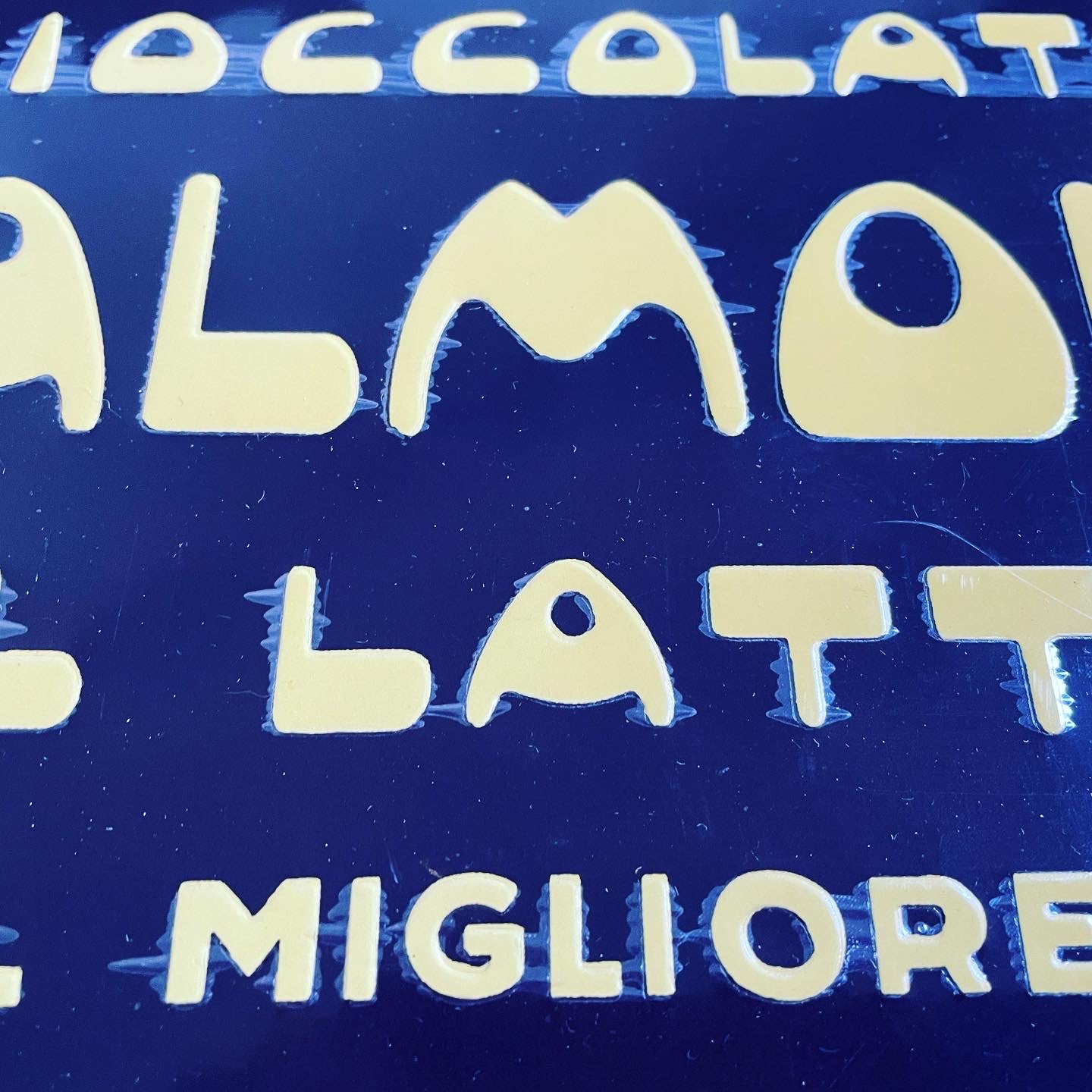 Talmone chocolate plate