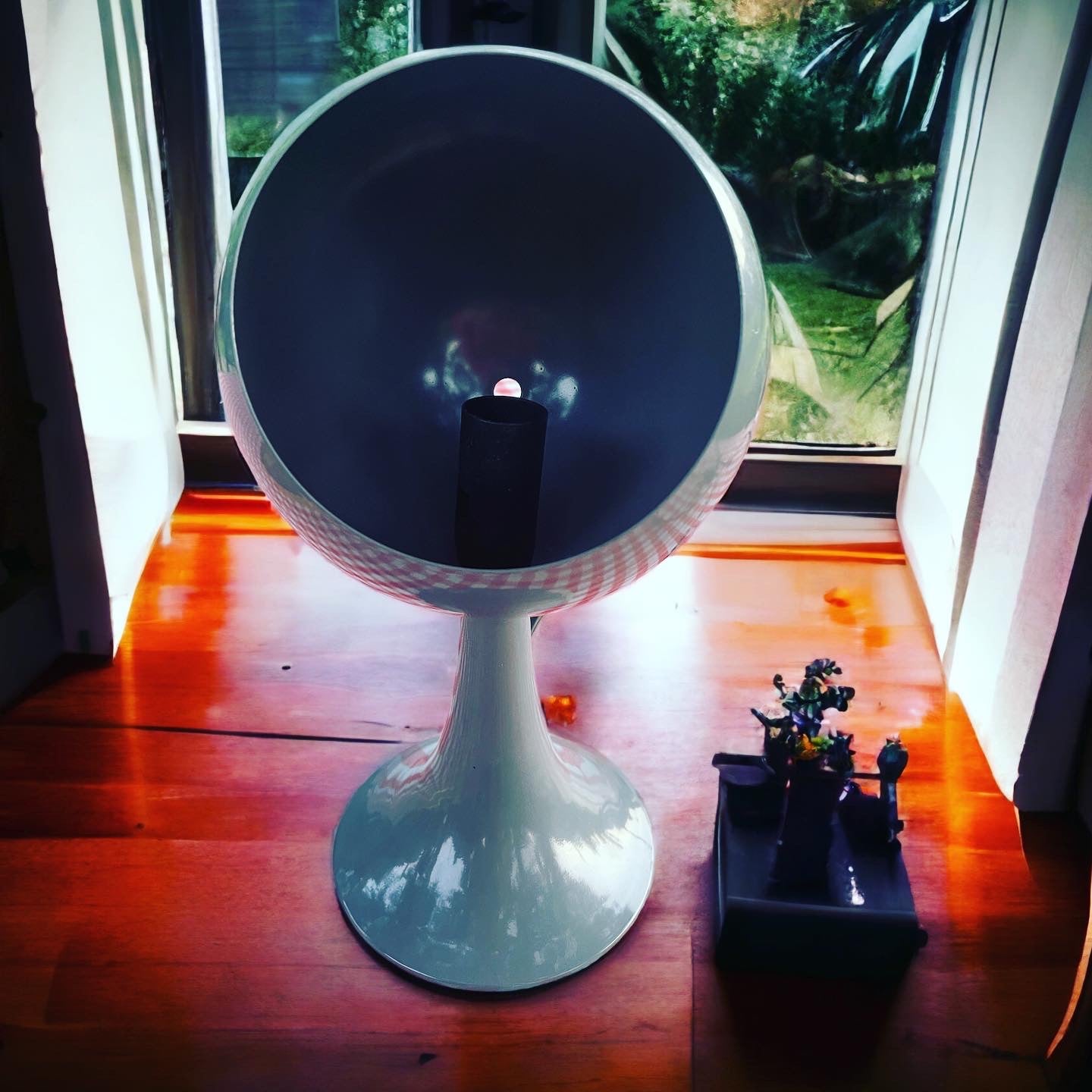 Space Age Gray Lamp