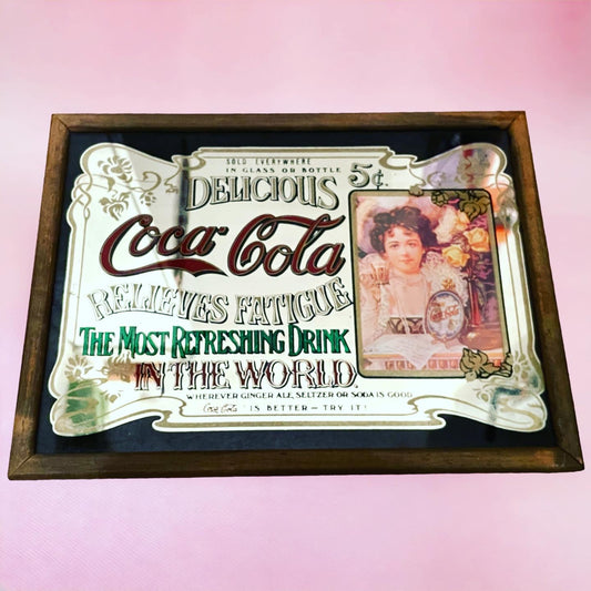 Vintage Coca Cola Mirror