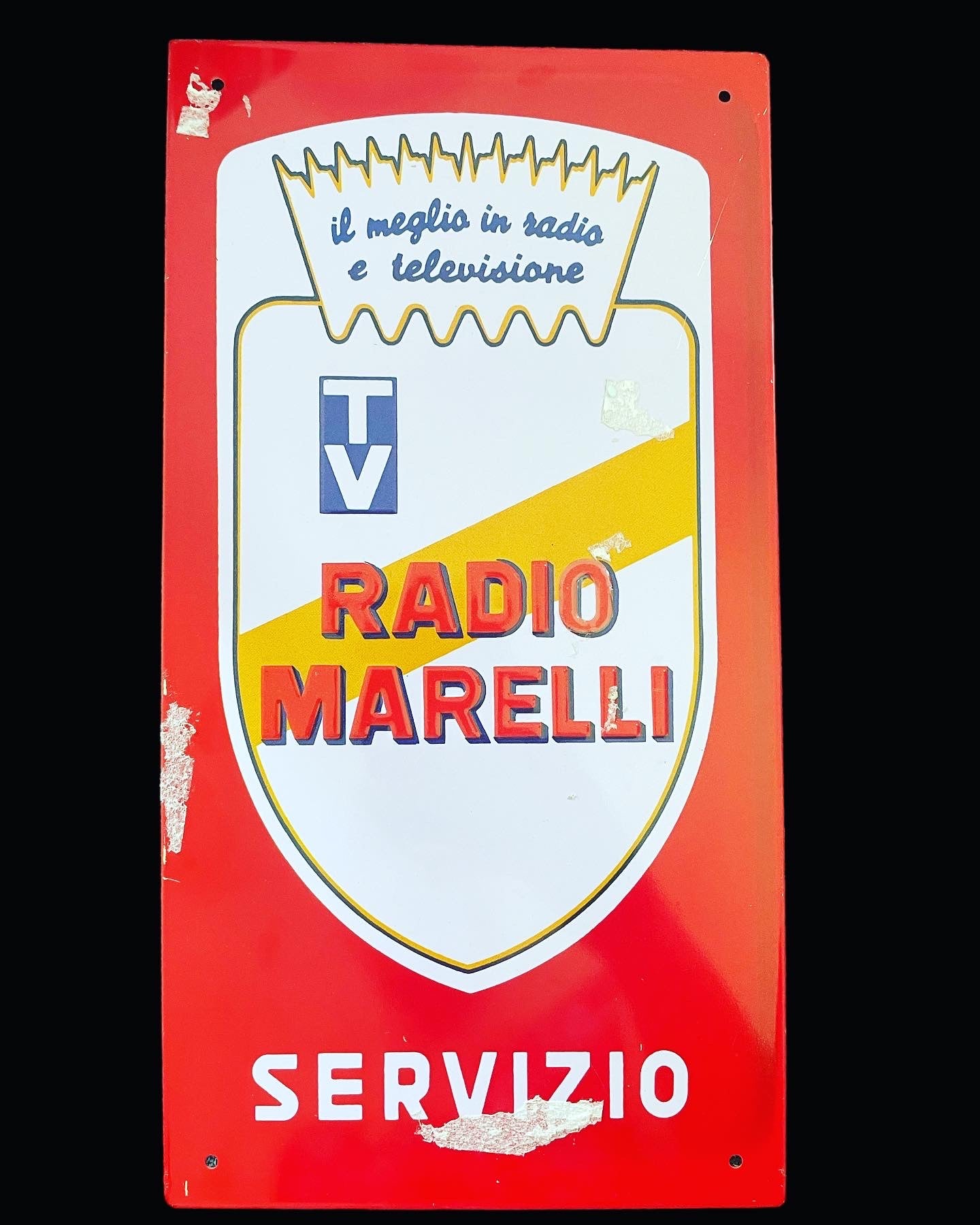 Radio Marelli sign