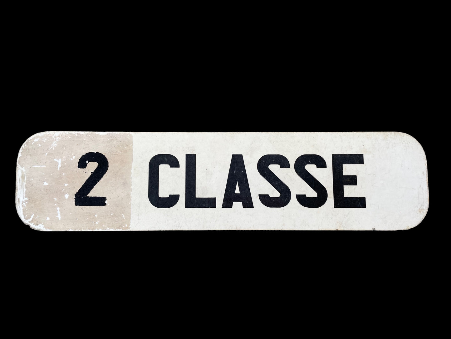 Second class plate