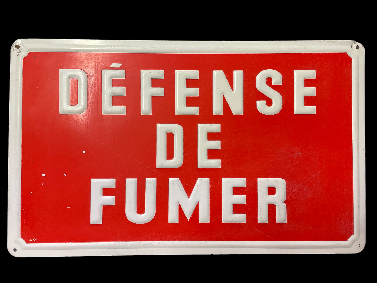 Defense de fumer