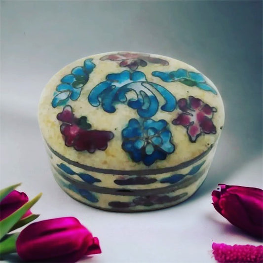 Cloisonne jewelry box