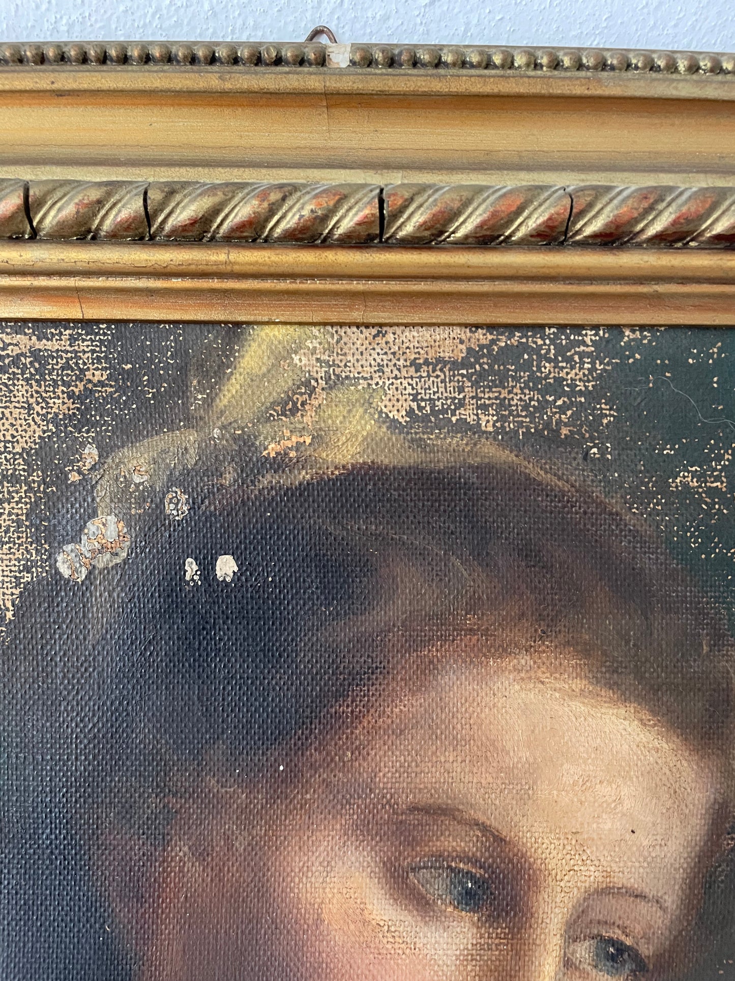 Oil portrait early 1900s