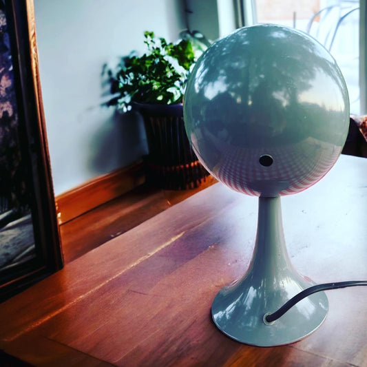 Space Age Gray Lamp