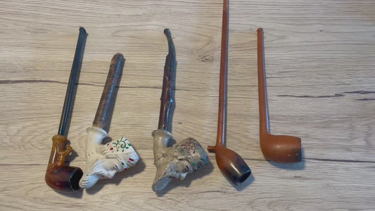 Set 5 pipe da collezione d’epoca