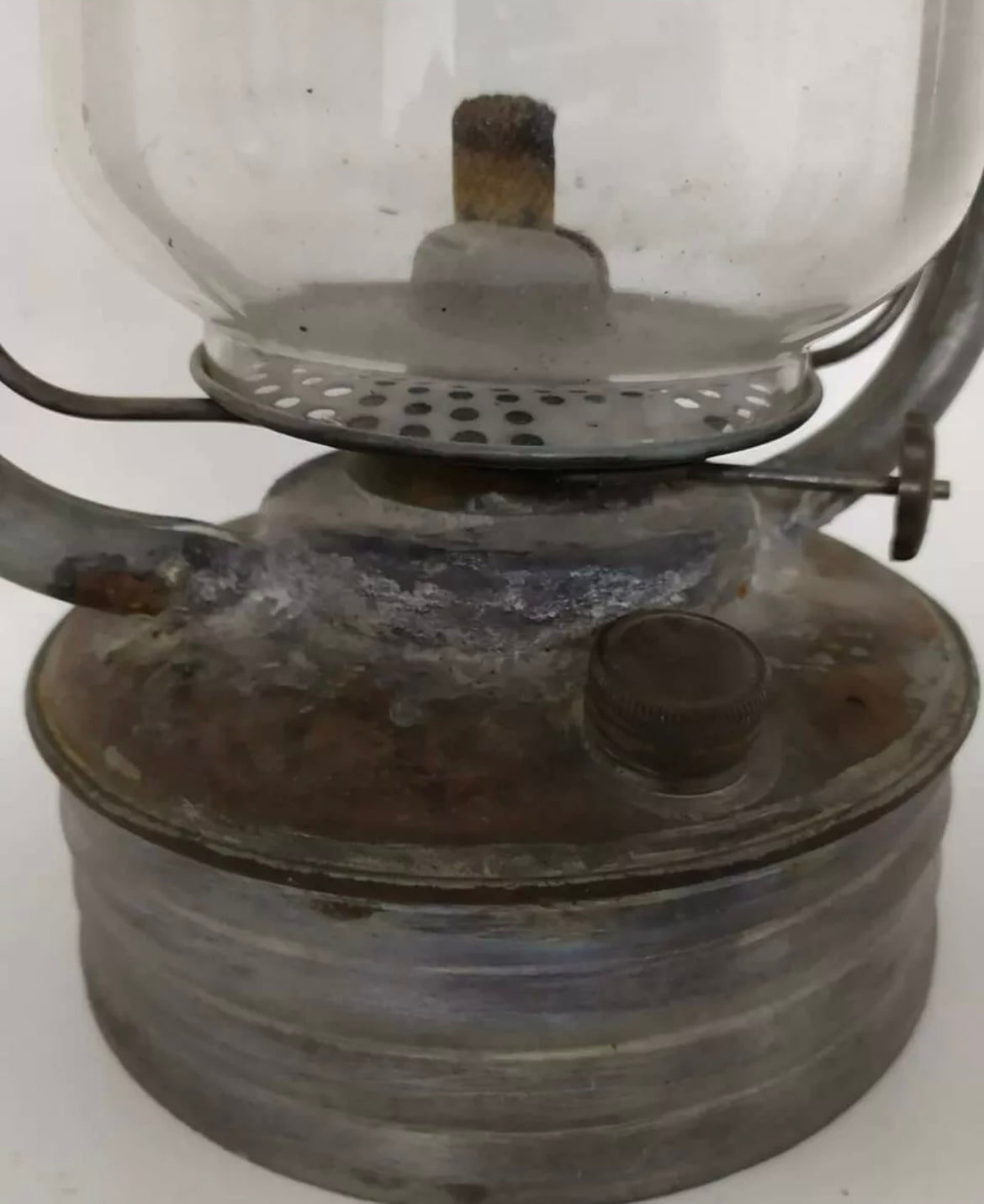 Antique oil lantern