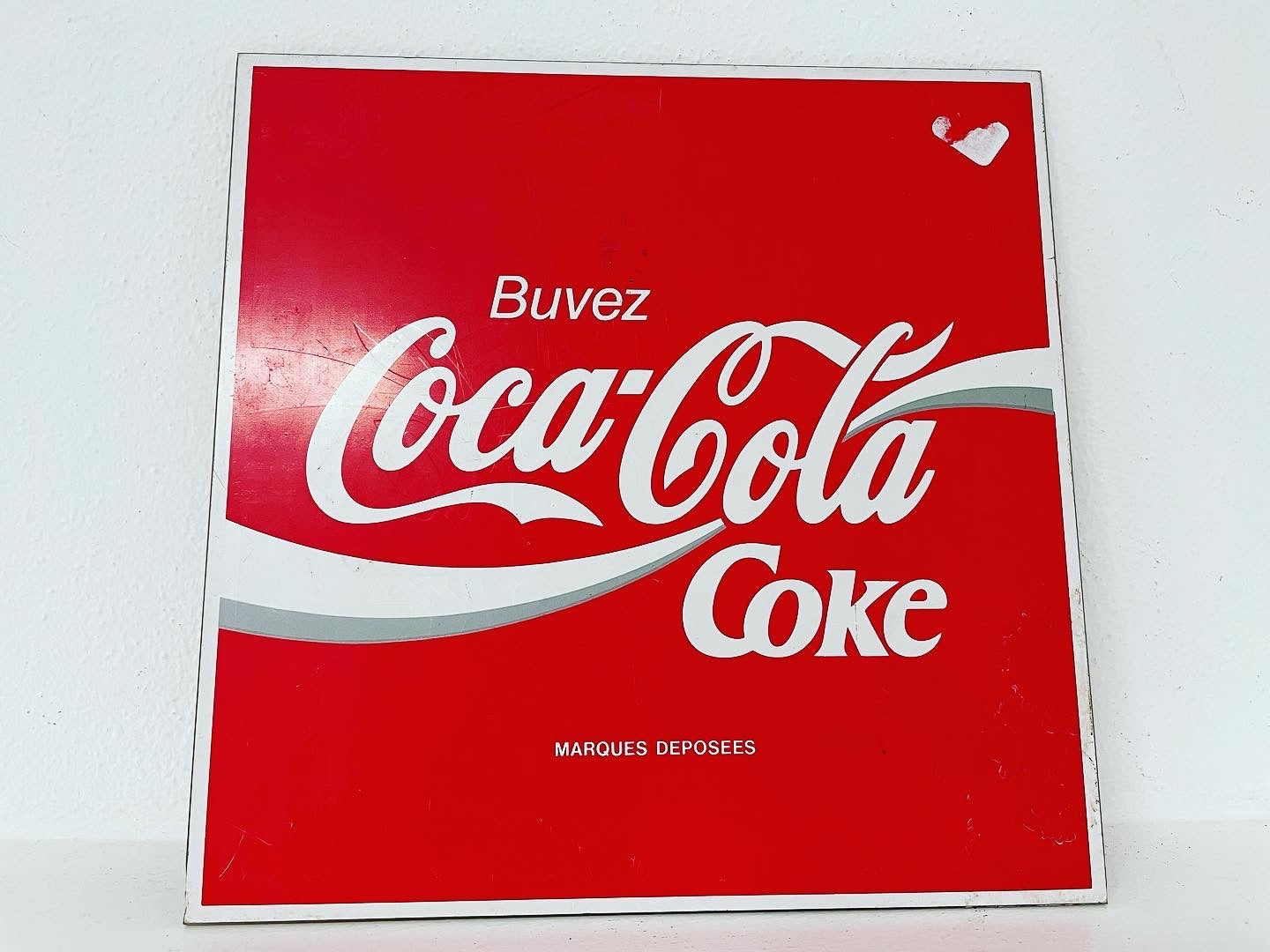 Insegna quadrata Coca Cola