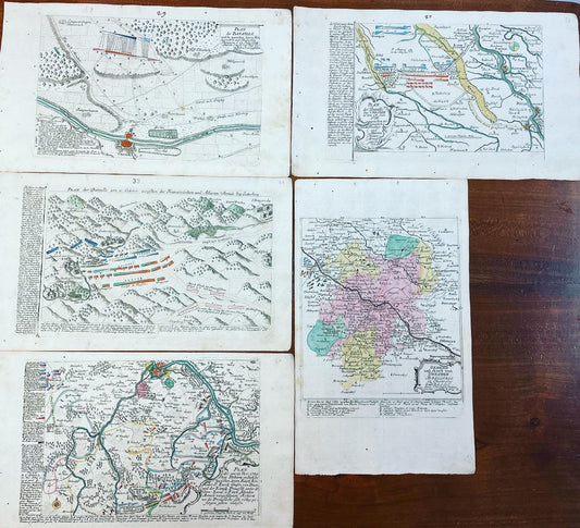 Mappe militari 1700