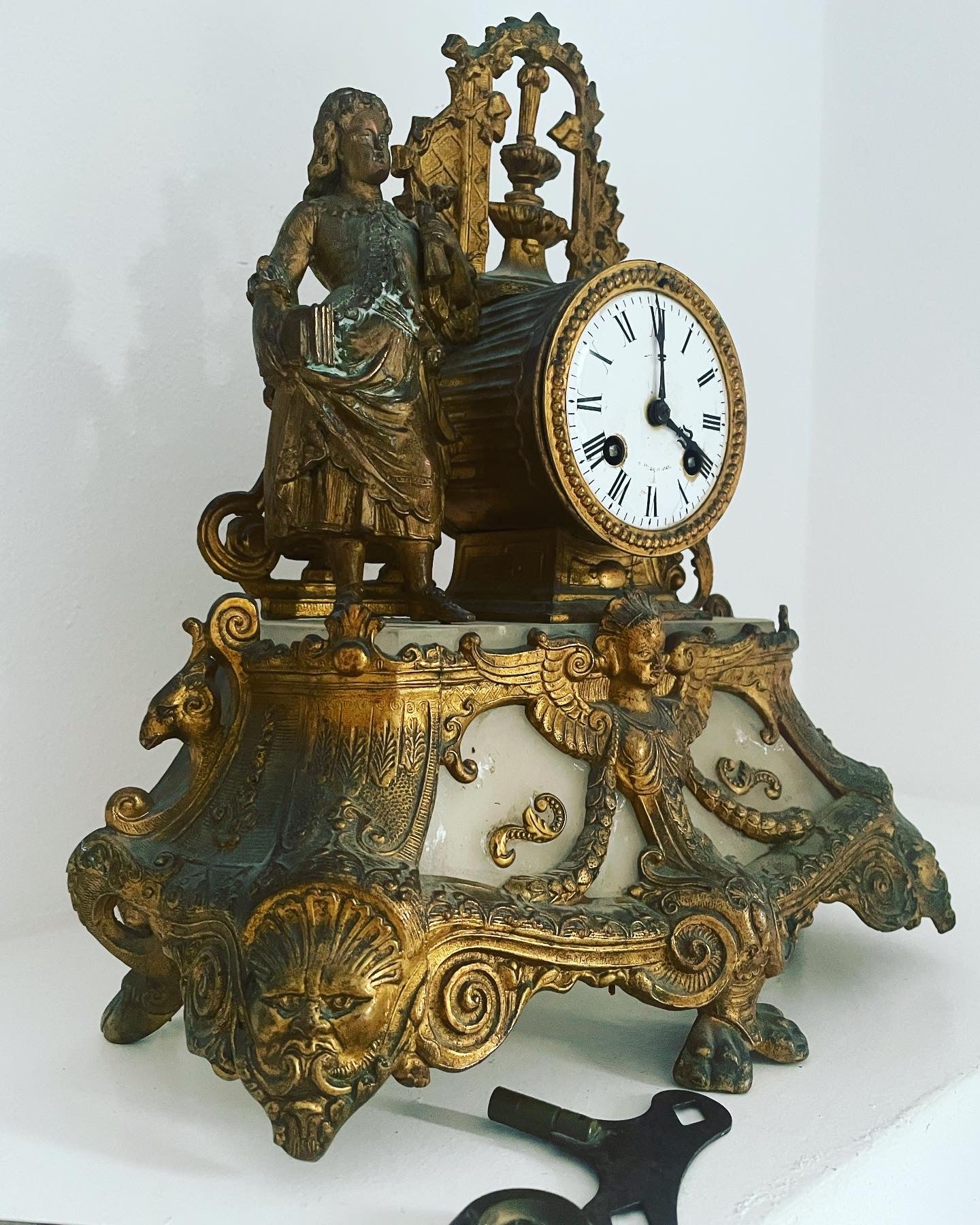 Baroque clock